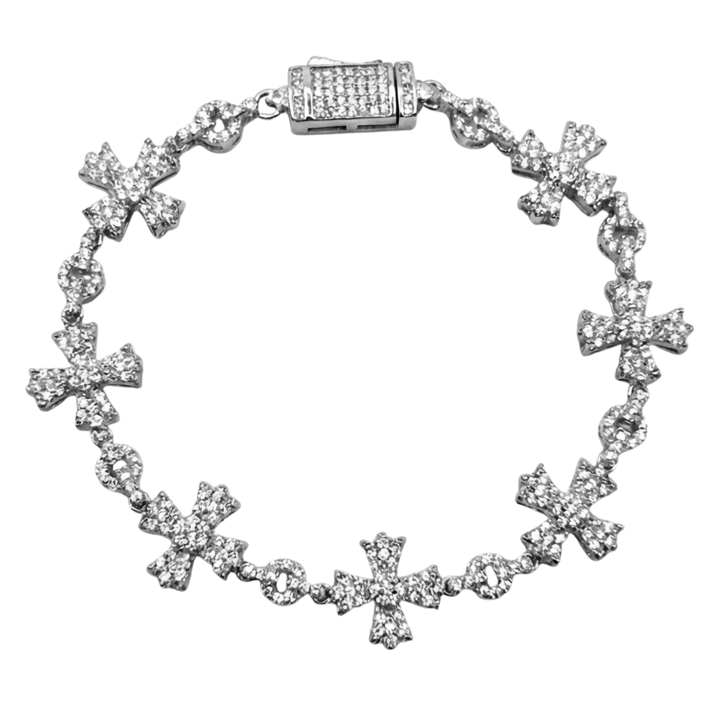 Chrome Crystal Bracelet